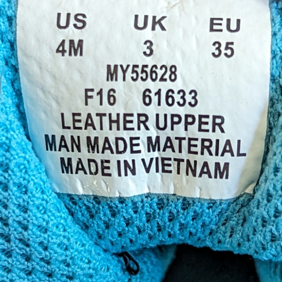 Merrell Girls sz 4 Hilltop Mid hiking boots - Picture 6 of 6